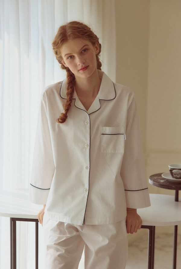 BALCONY 里奇蒙德睡衣 白色 