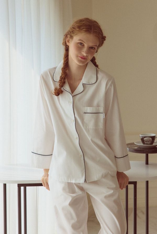 BALCONY 里奇蒙德睡衣 白色 