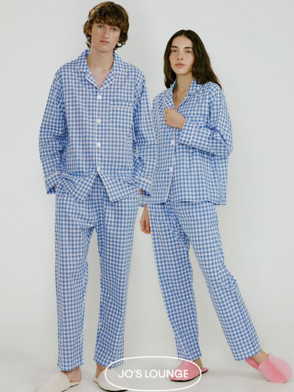 JO’S LOUNGE 韓國首爾藍格睡衣套裝 