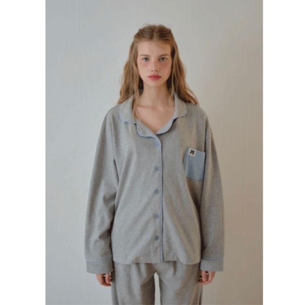 MMOM Sleepy 家居睡衣套裝｜灰色 