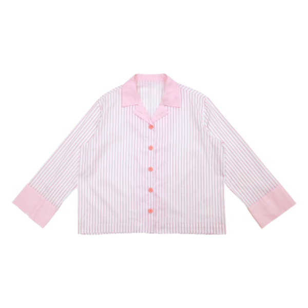 MMOM 扁平桃色襯衫 粉色 