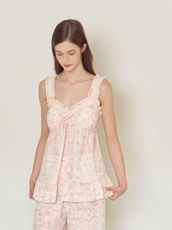 LUNALUZ 復古朱依紋睡衣套裝 