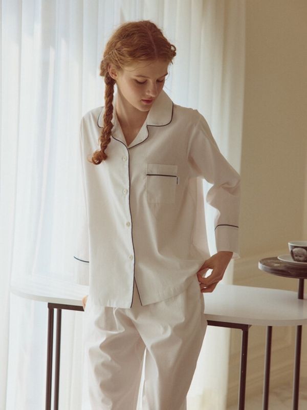 BALCONY 里奇蒙德睡衣 白色 