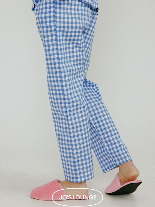 JO’S LOUNGE 韓國首爾藍格睡衣套裝 