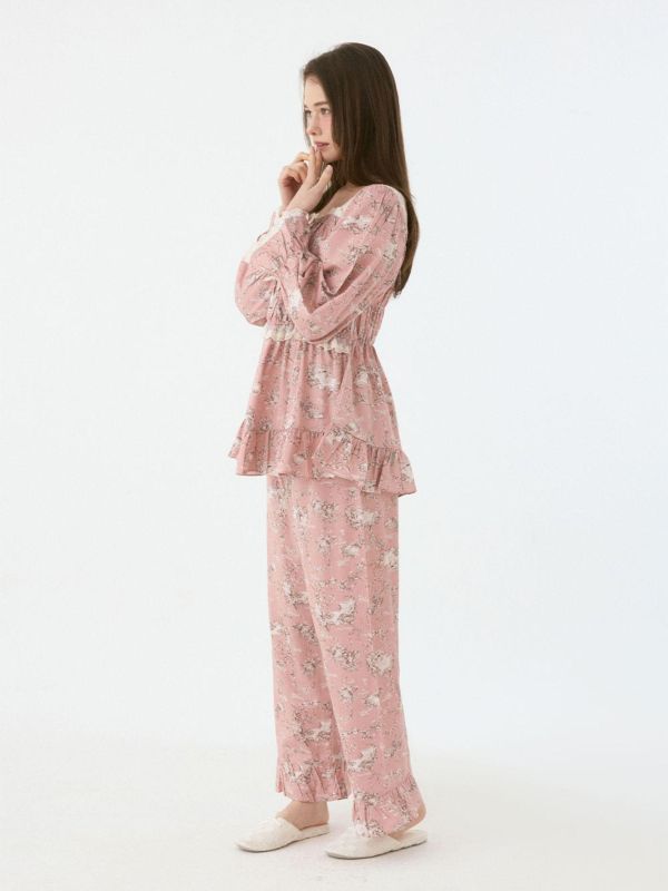 LUNALUZ  托卡散策系列｜夏洛特 睡衣套裝 26S 