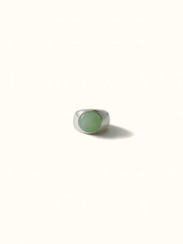 FOTL韓國限定 Vintage Ring手工戒指｜925銀 jade 