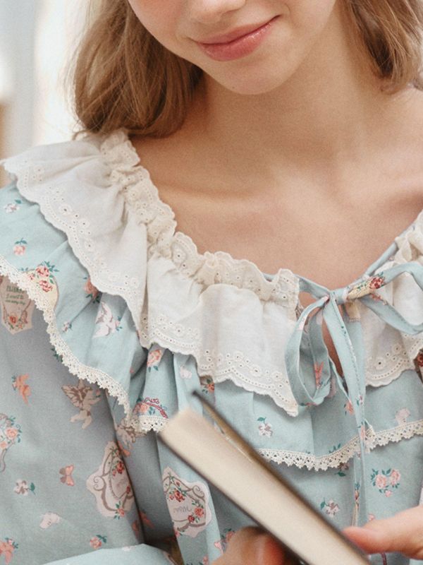 ULLALA  睡衣洋裝｜Baby Blue  26S 