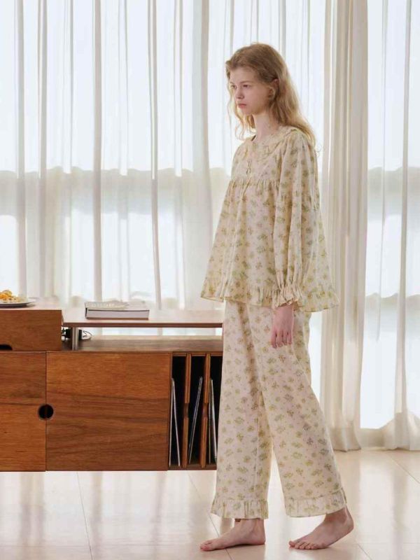 ULLALA  春款法式小花園系列 睡衣套裝｜Butter  26S 