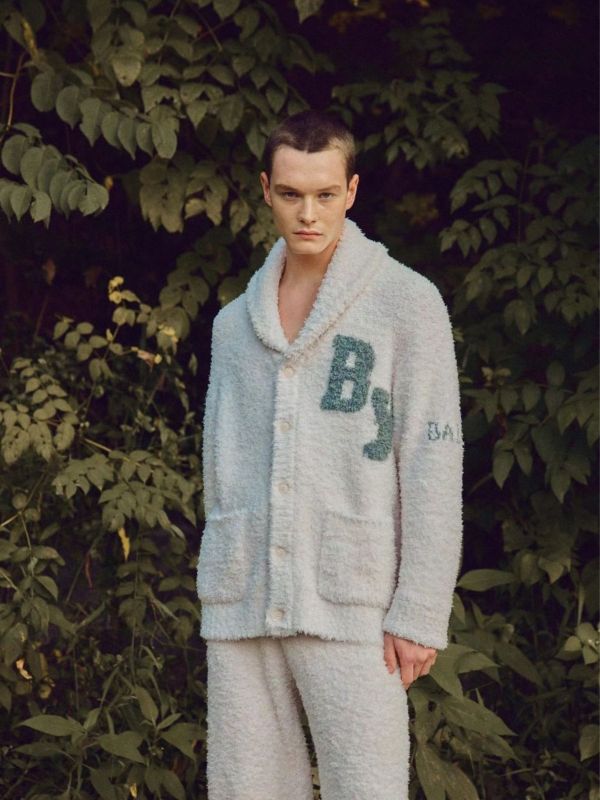 BALCONY 時尚休閒毛絨男款家居服 