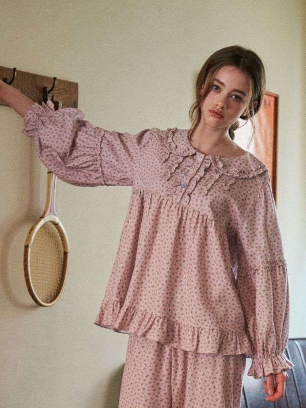 ULLALA 南法霧紫睡衣套裝 