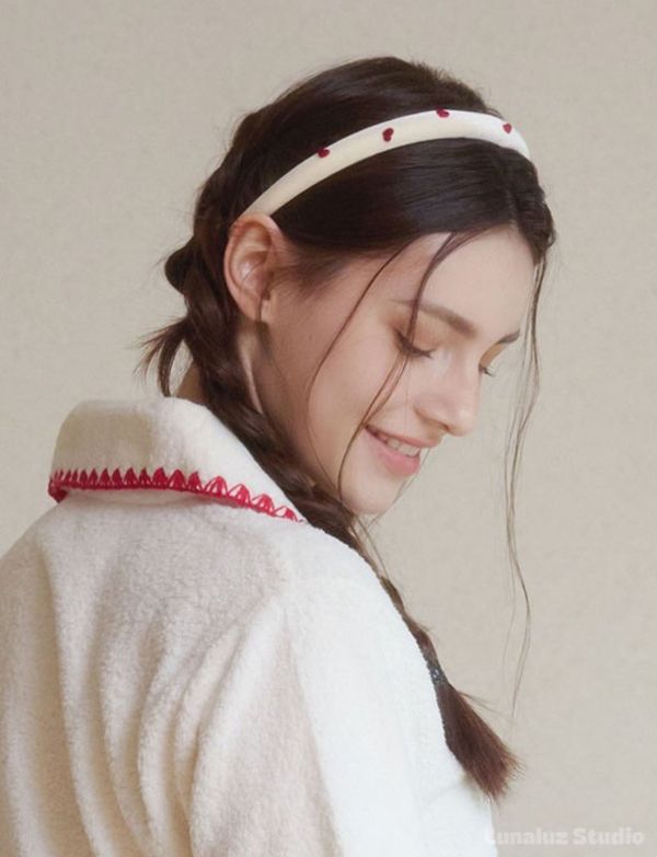 LUNALUZ 經典滾邊羊羔絨睡衣套裝｜9分褲設計 