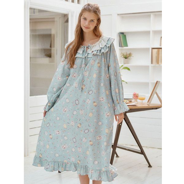 ULLALA  睡衣洋裝｜Baby Blue  26S 