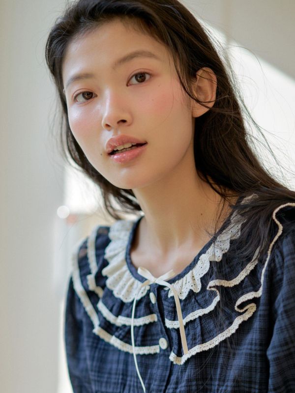 ULLALA 晨光角落 睡衣套裝｜安靜藍調 