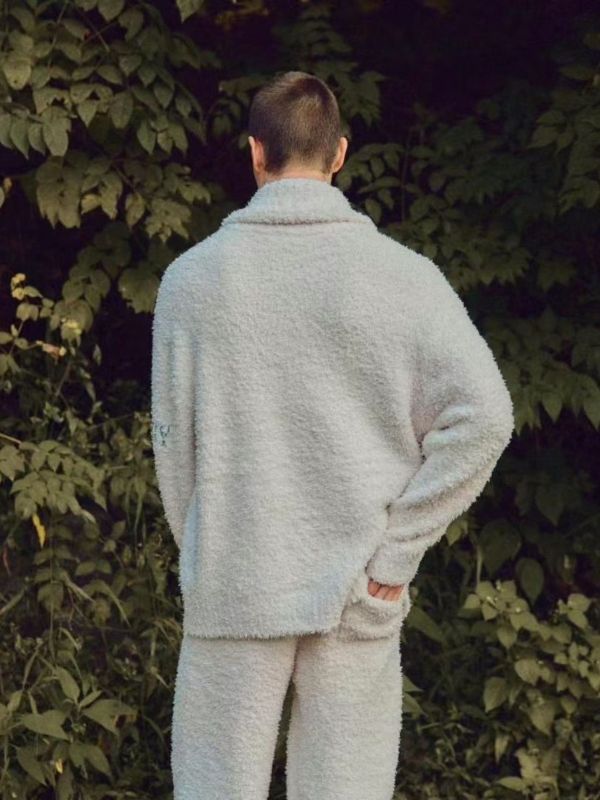 BALCONY 時尚休閒毛絨男款家居服 