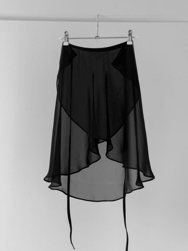 韓國Bonanza - Black雪紗舞裙 (블랙) 