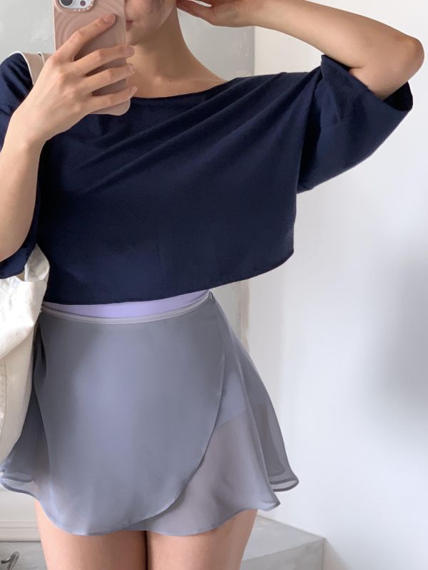 韓國Bonanza - Misty Blue雪紗舞裙 (미스티블루) 