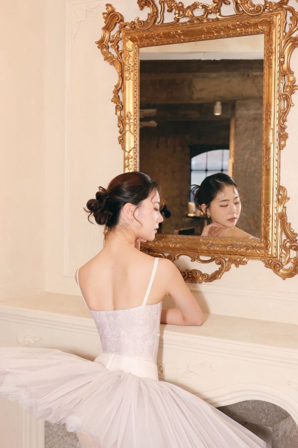 韓國iilaire - Antique Camisole吊帶舞衣 (BABY PINK) 