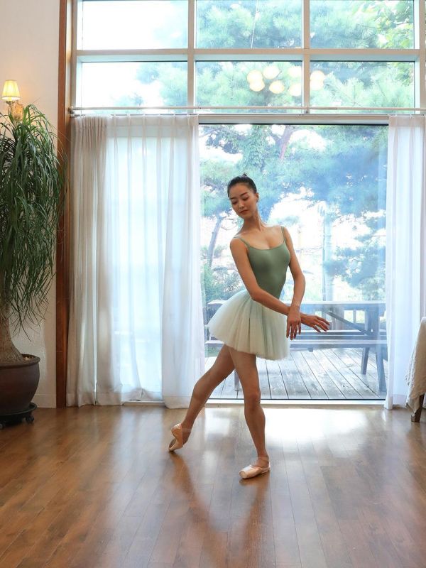 韓國LEVDANCE - 訂製款 Charmant Petit tutu (MINT) 