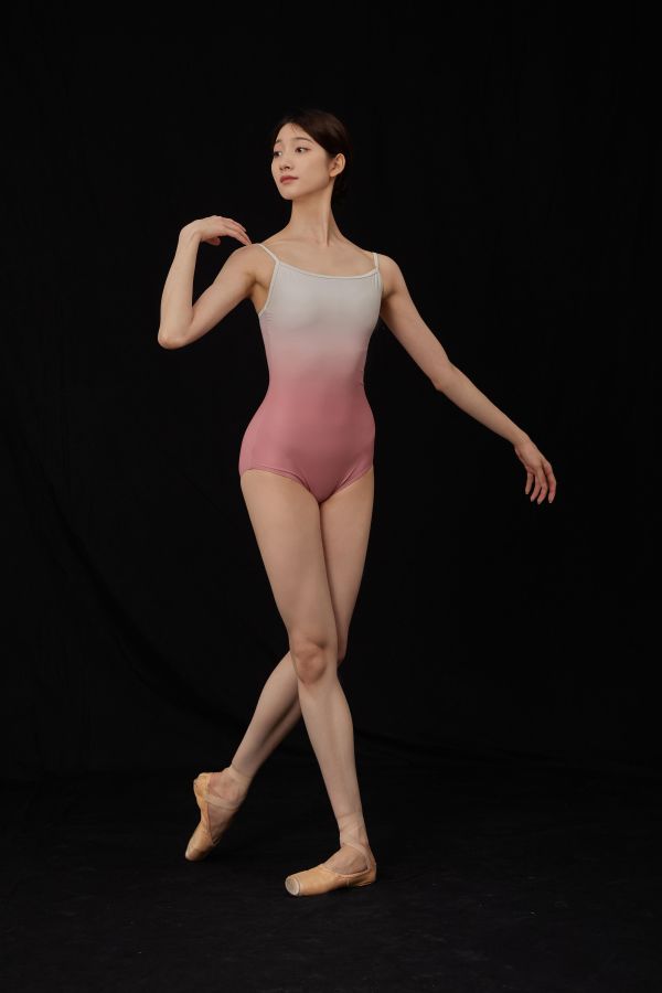 韓國Bonanza - Ombre漸層吊帶舞衣 (Pink) 솜브레 