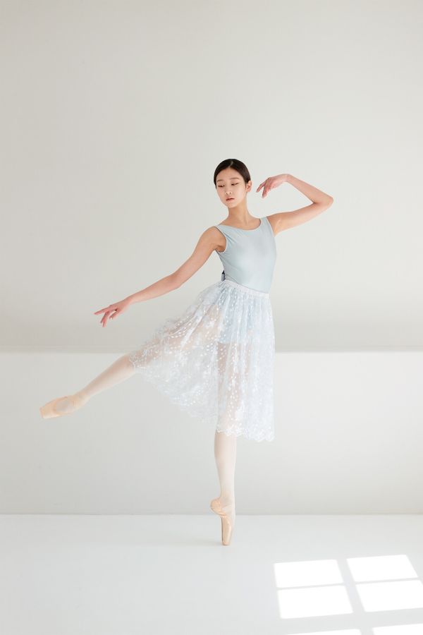 韓國degage - Back Ribbon蝴蝶結舞衣 (Blue) 