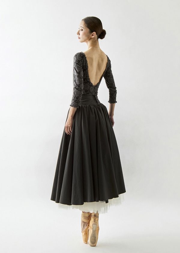 韓國LEVDANCE - olivia蕾絲長袖舞衣 (三色) 올리비아 