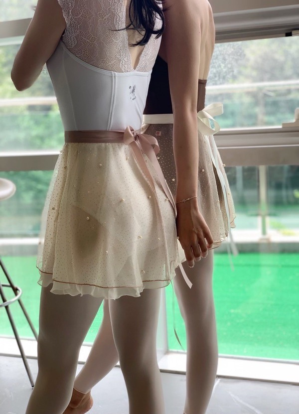 韓國balletchouchou - Pearl Cream珍珠舞裙 
