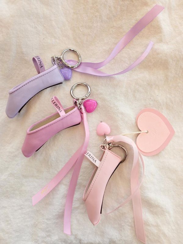 韓國Leh - étoile特別款羊皮小硬鞋吊飾 (Happy Valentine三色) 