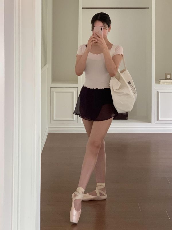 韓國Bonanza - Plume雪紗舞裙 (플럼) 