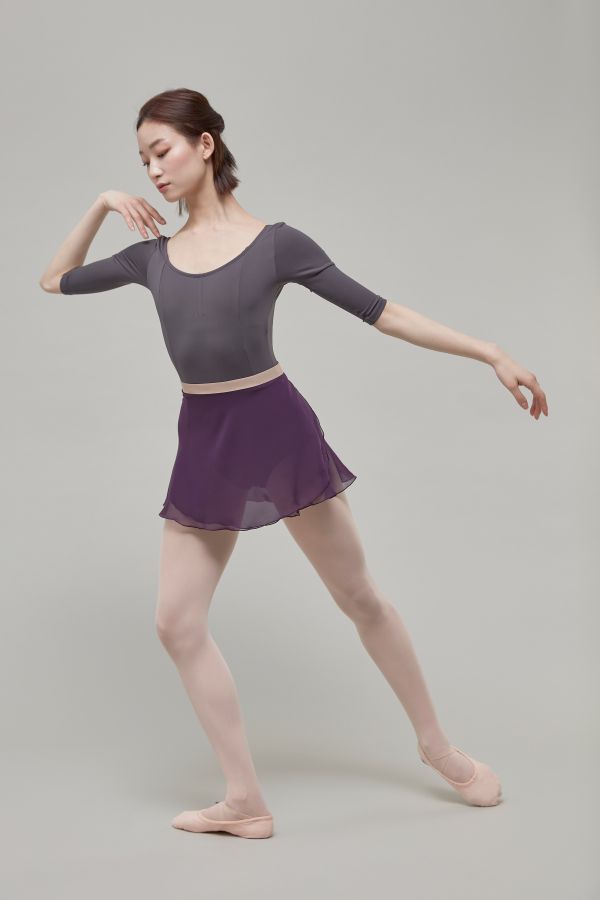 韓國Ballessimo - Grape寬綁帶舞裙 (그레이프) 