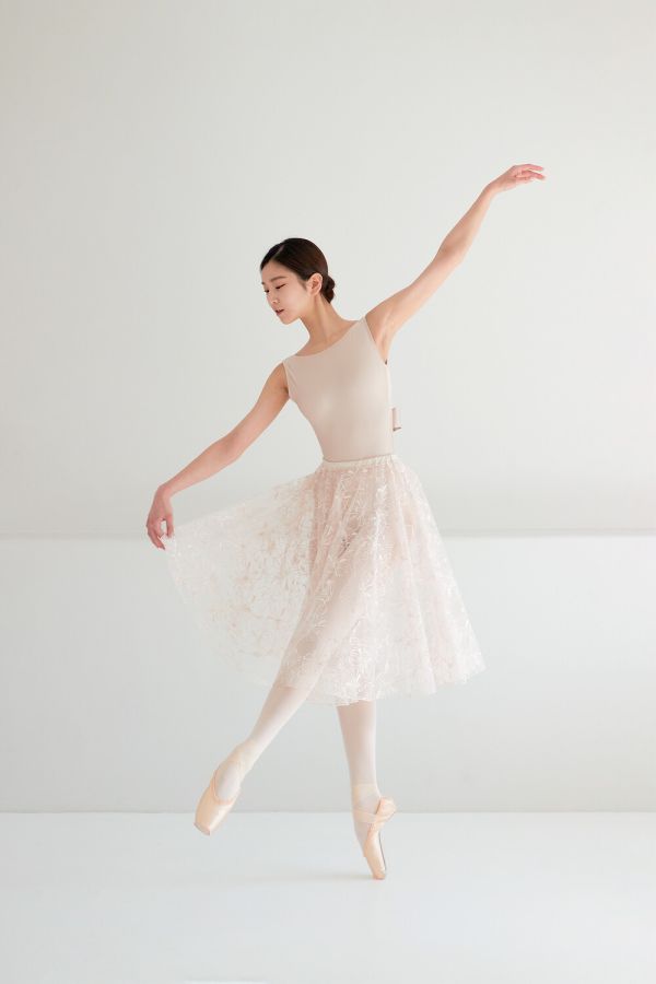 韓國degage - Back Ribbon蝴蝶結舞衣 (Golden beige) 