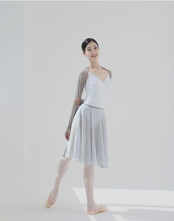韓國messiah - 360 Degree Chiffon舞裙 (Ash Blue) 