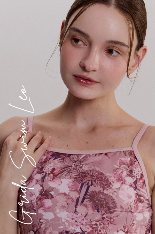 韓國Leanomse - Grida吊帶芭蕾舞衣 (Mood Pink) 