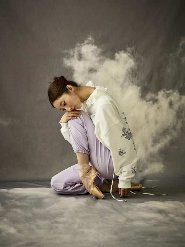 韓國LEVDANCE - Laura排汗長褲 (LAVENDER MIST) 로라 웜업 팬츠 