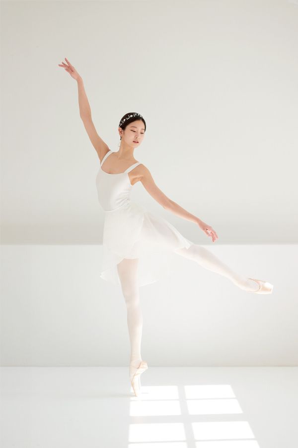 韓國Degage - Classic Midi中長版舞裙 (Off White) 