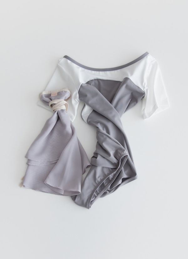 韓國LucyAlice - Dreamy短袖舞衣 (兩色) 