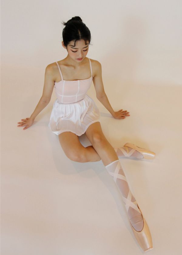 韓國POTA - 33 leotard吊帶舞衣 (Pink) 