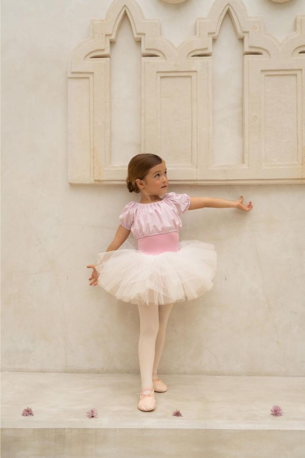 韓國 -  Snap First澎澎裙連身兒童舞衣 (Pink) 