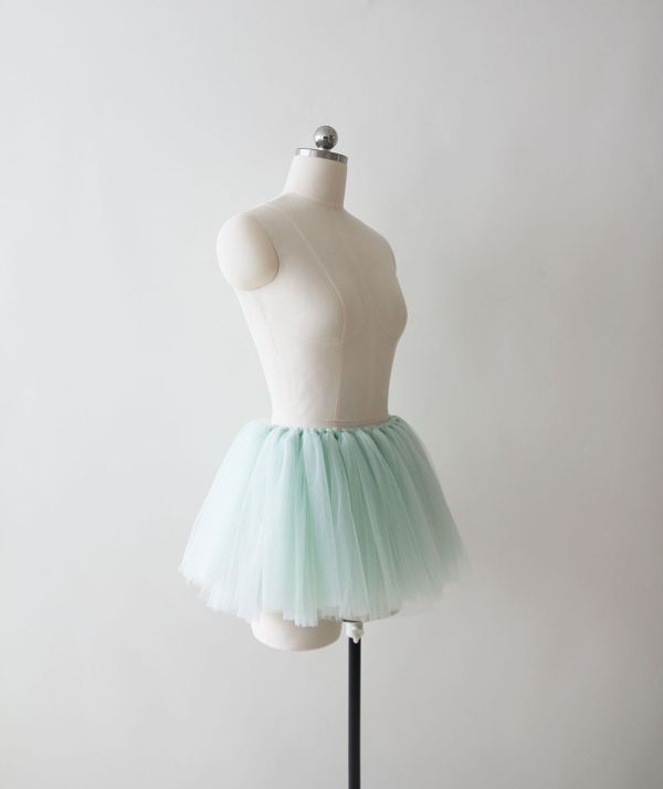 韓國Soulier Rouge - Anne Mini Tutu舞裙 (MINT) 