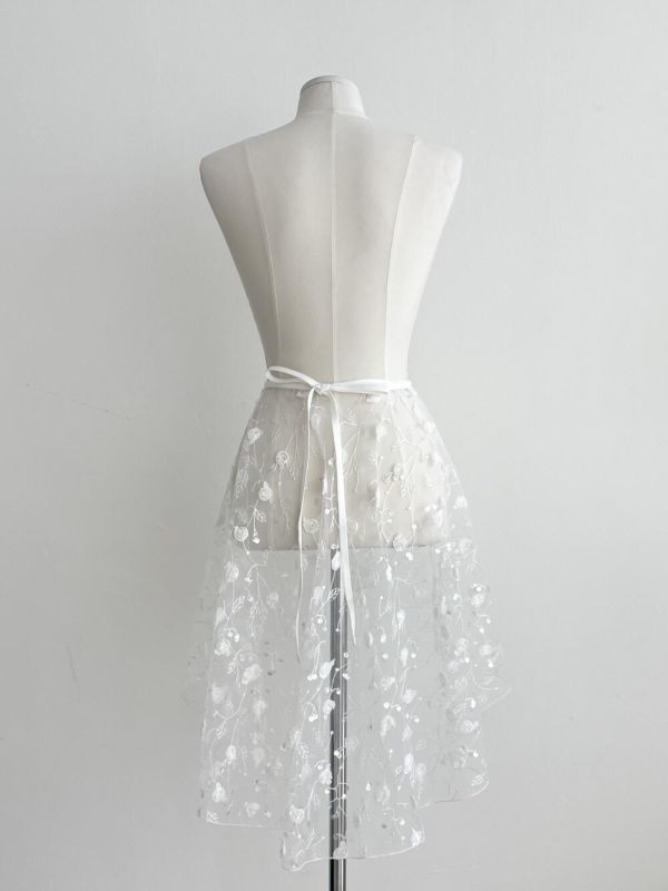 韓國Degage - forêt中長版舞裙 (White) 