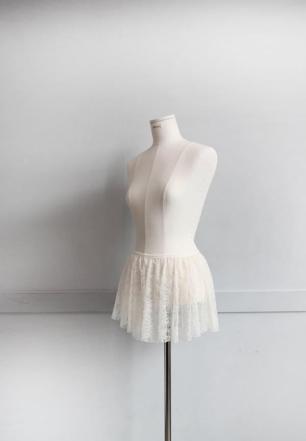 韓國LEVDANCE - Cosette Full Circle 360度舞裙 (White) 