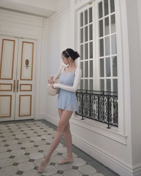 韓國Lenique - Etruah鋼管舞裙 (三色) 