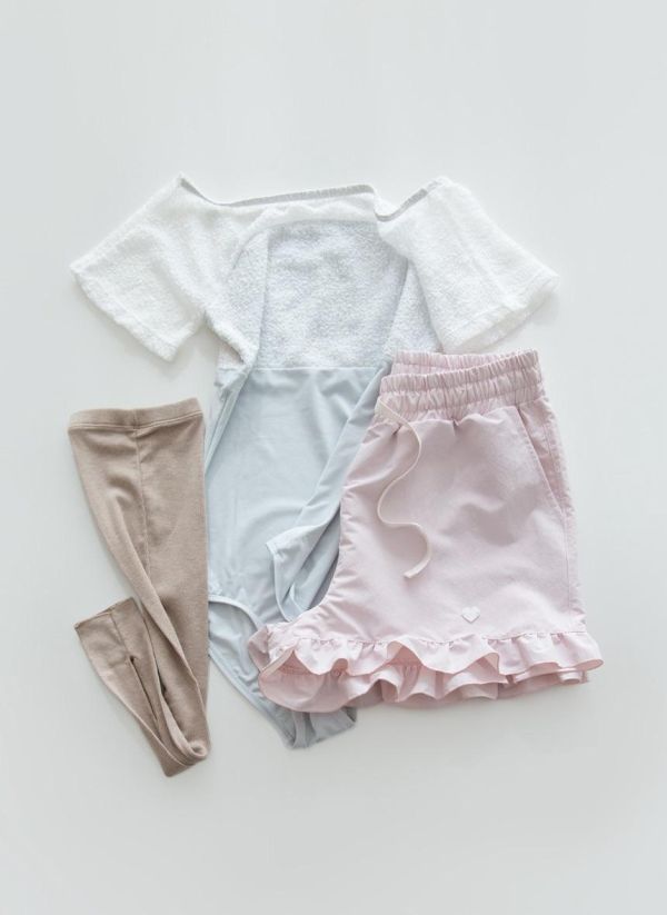 韓國LucyAlice - Air Frill短褲 (三色) 