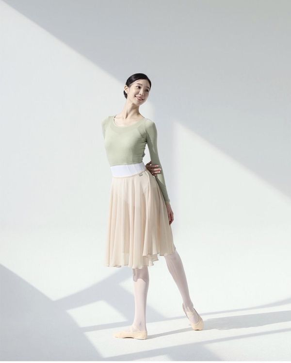 韓國messiah - 360 Degree Chiffon舞裙 (Nude) 