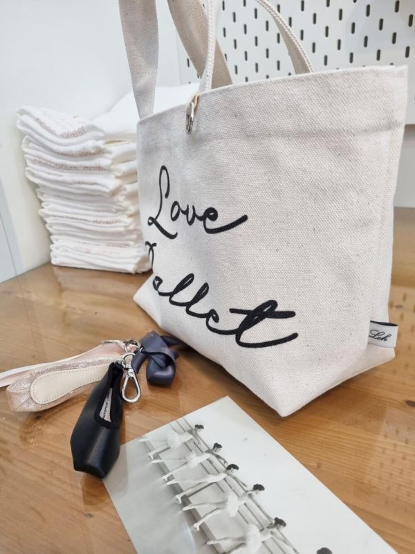 韓國Leh - LOVES BALLET帆布包包 