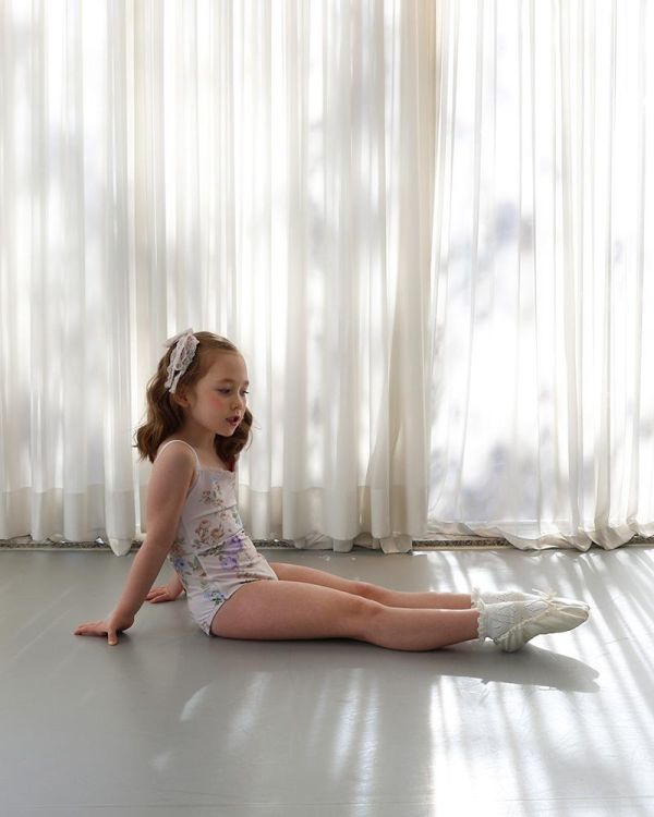 韓國LEVDANCE - LEVPETIT Charlotte FLORAL兒童款舞衣 (兩色) 