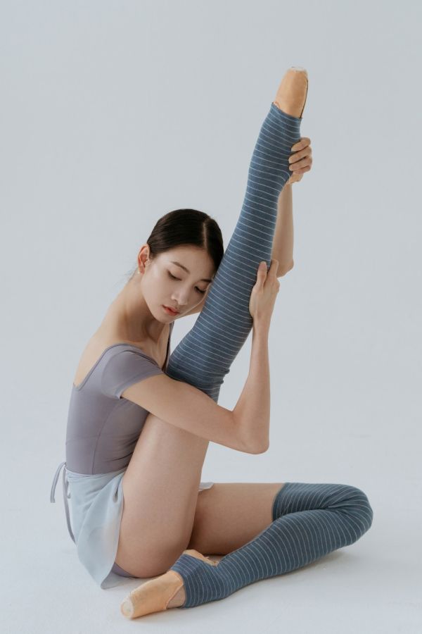 韓國Bonanza - Angora條紋襪套 (九色) 