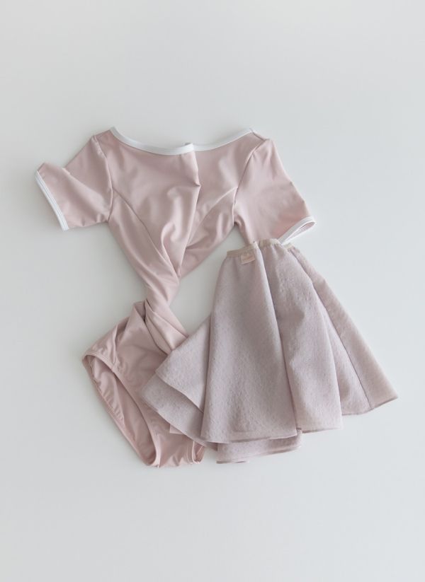 韓國LucyAlice - Full Mini鬆緊帶舞裙 (兩色) 