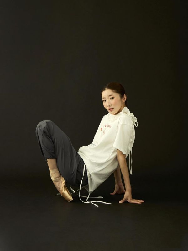 韓國LEVDANCE - Laura排汗長褲 (EBONY CHARCOAL) 로라 웜업 팬츠 