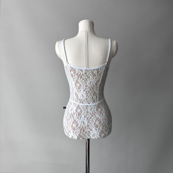 韓國yoora - Scarlett White舞衣 (肩帶可調) 