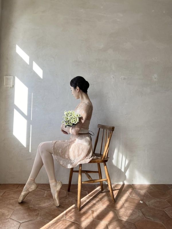 韓國Degage - Ameli中長版舞裙 (Brick rose) 